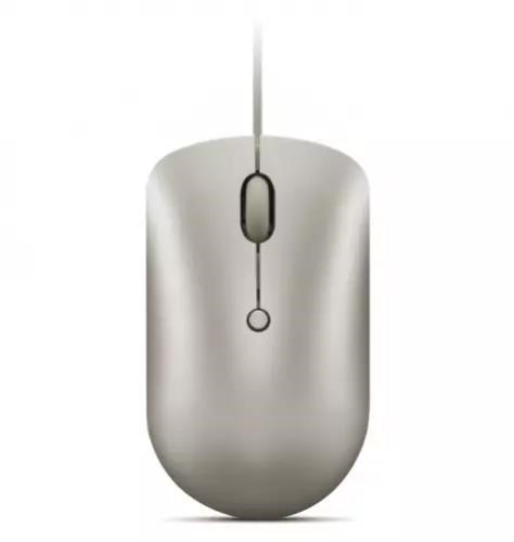 LENOVO 540 USB-C Wired Compact Mouse ( Biege ) - myš