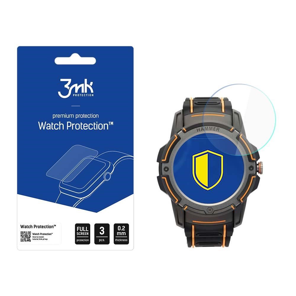 3mk hybridní sklo Watch Protection FlexibleGlass pro Hammer Watch Plus