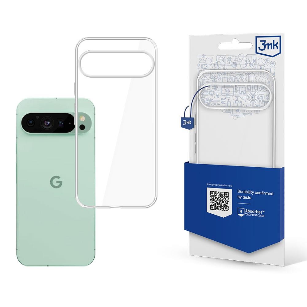 3mk ochranný kryt Clear Case pro Google Pixel 9 / 9 Pro, čirá