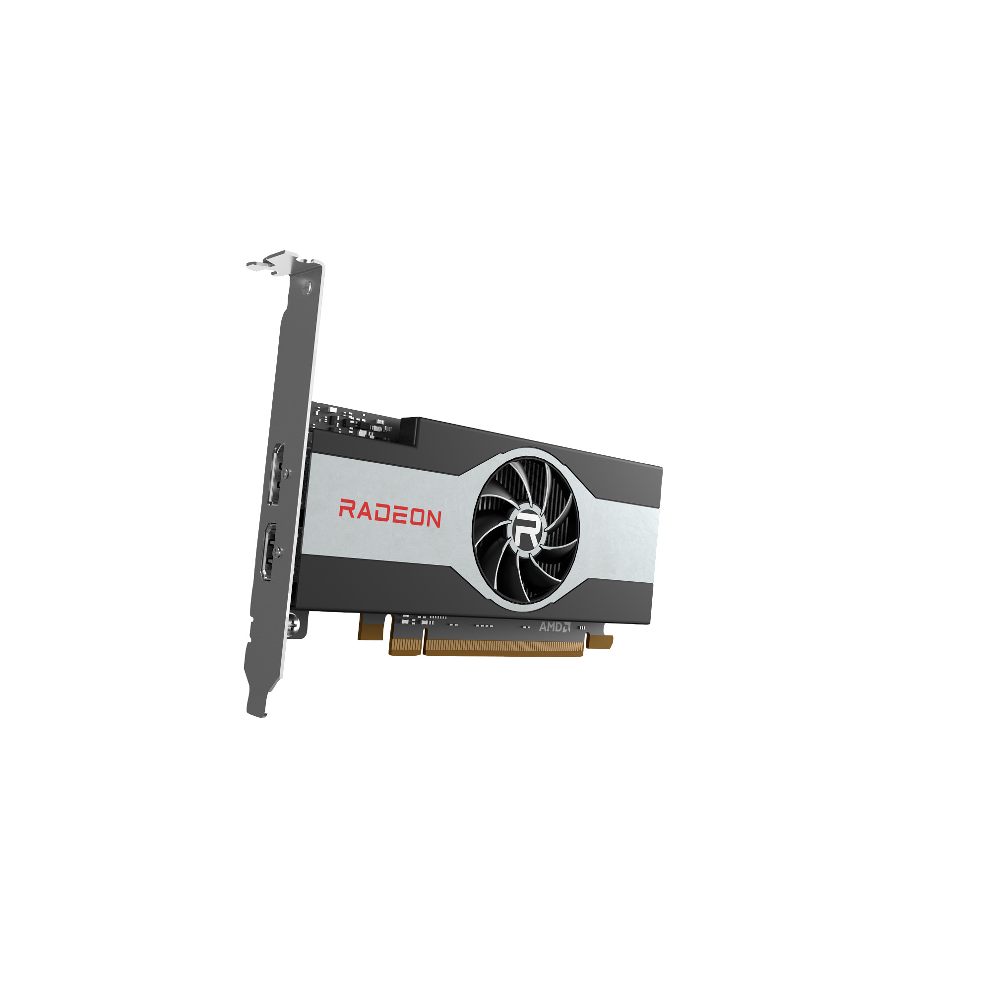 HP VGA AMD Radeon RX 6400 4GB GDDR6 PCIe x16 Graphics Card, 1xiDisplayPort 1.4, 1x HDMI  2.1