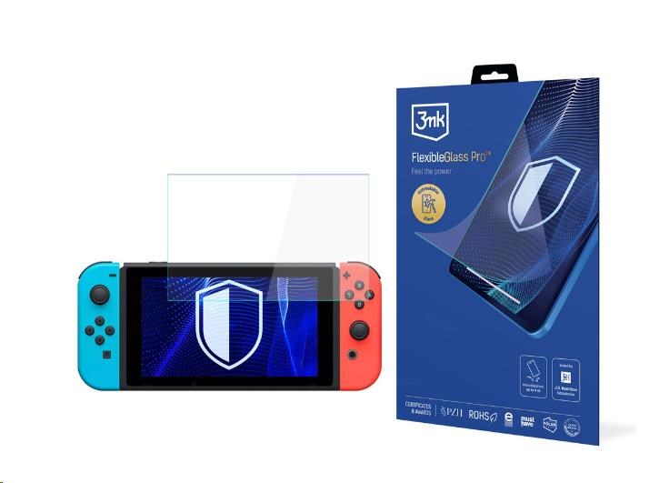 3mk hybridní sklo FlexibleGlass Pro pro Nintendo Switch - up to 8.3"