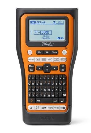 BROTHER tiskárna štítků PT-E560BTVP - 12,24mm, pásky, mobilní, s pouzdrem, Tiskárna Štítků pro průmysl a elekt