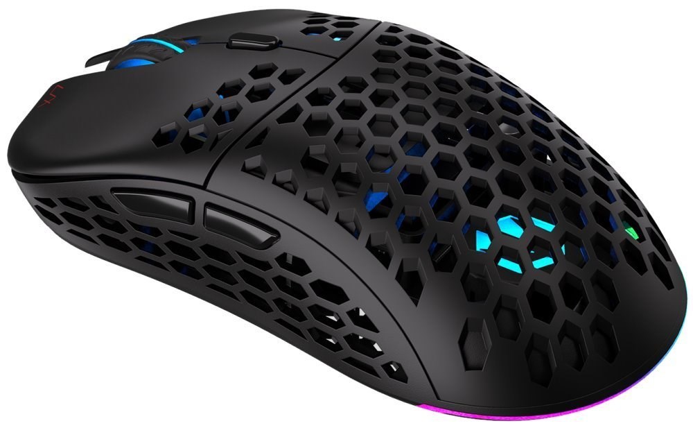 ENDORFY Herní myš LIV Plus Wireless, Bezdrátová, ARGB, černá