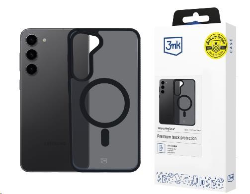 3mk ochranný kryt Smoke MagCase pro Samsung Galaxy S23 5G