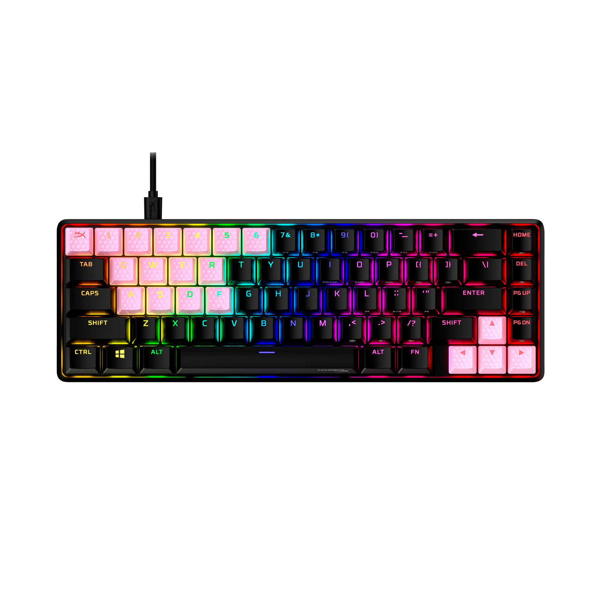 HyperX PNK Rubber Gaming Accessory Kit-US - Příslušenství ke klávesnici