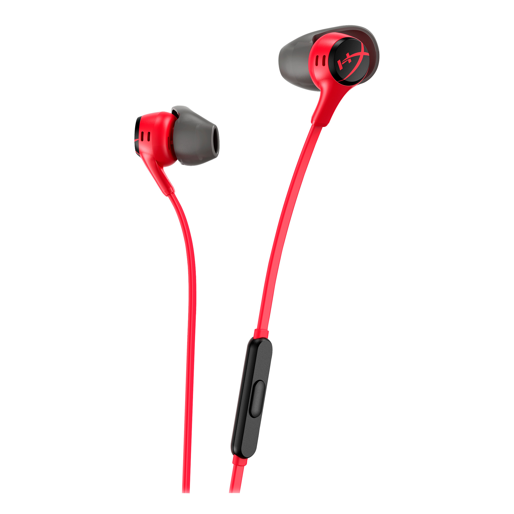 HyperX Cloud Earbuds II RED Gaming Earbuds with Mic - Sluchátka pro herní konsole