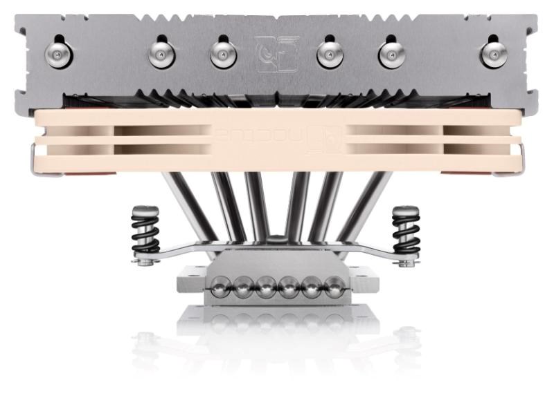 NOCTUA Chladič CPU NH-L12Sx77, 1x 120mm, LGA1851, AM5, hnědá/stříbrná