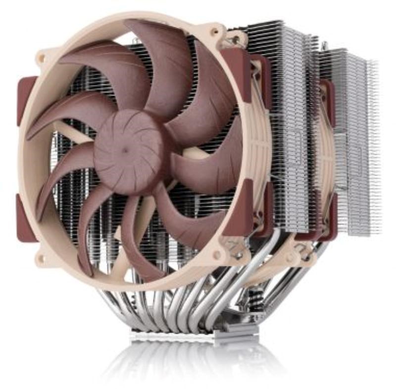 NOCTUA Chladič CPU NH-D15 G2 HBC, 2x 140mm, LGA1851, AM5, hnědá/stříbrná
