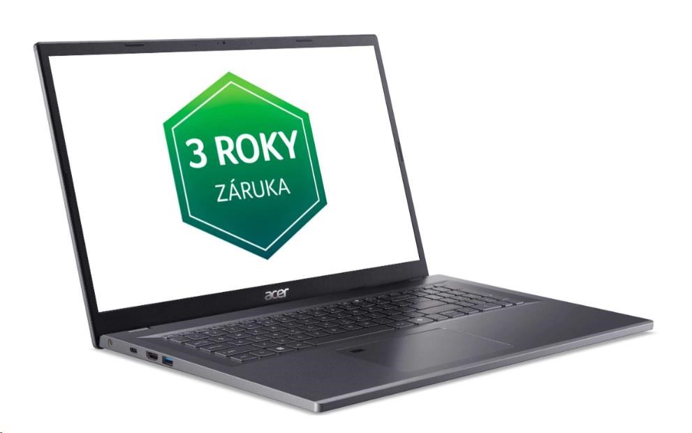 ACER NTB Aspire 17 (A17-51M-54L5),i5-120U,17,3"FHD,16GB,1024GB SSD,Intel Iris,Win11H,Gray