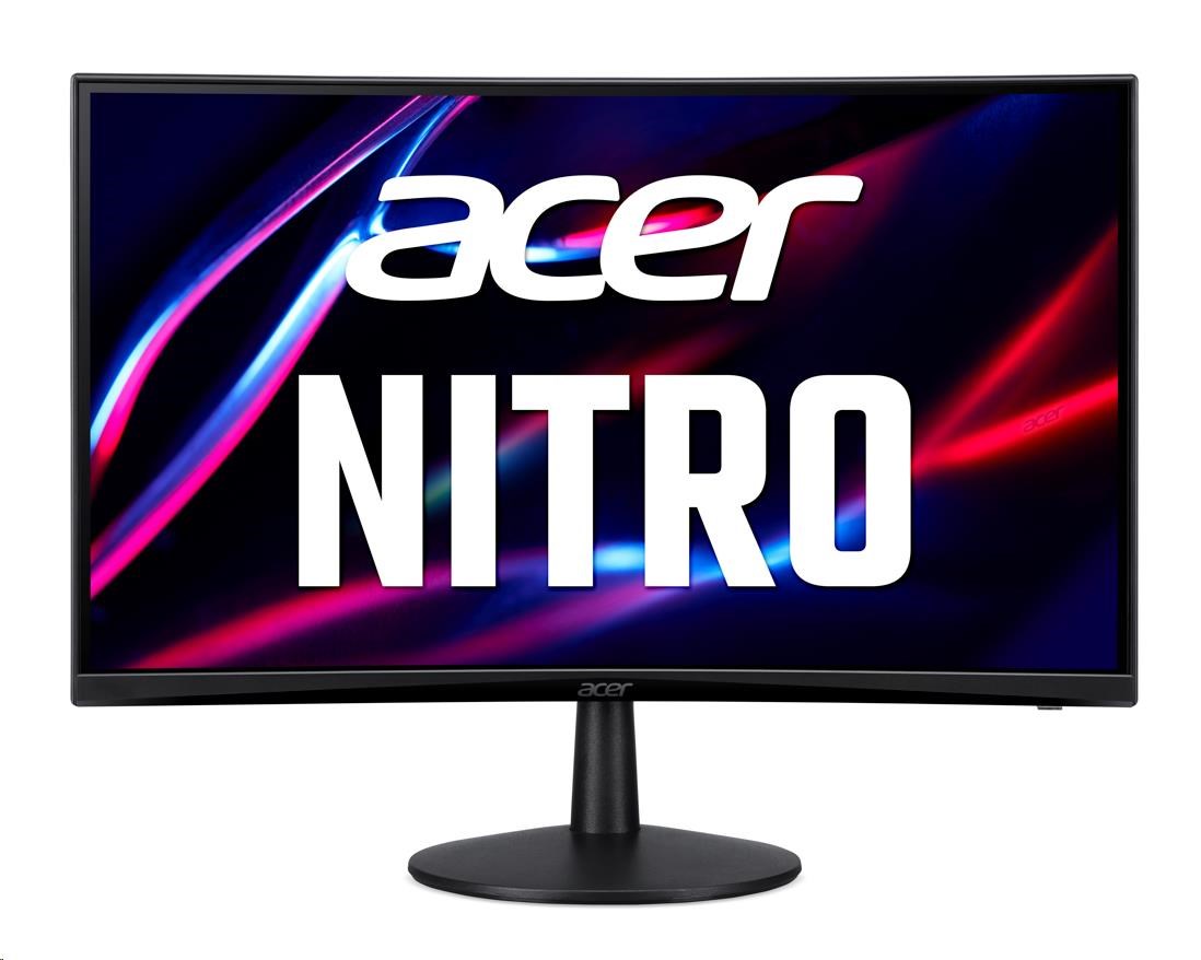ACER LCD Nitro ED240QS3bmiipx 60cm (23.6") VA LED Curved, FHD 1920x1080@180Hz, 250cd/m2, 178/178, Black