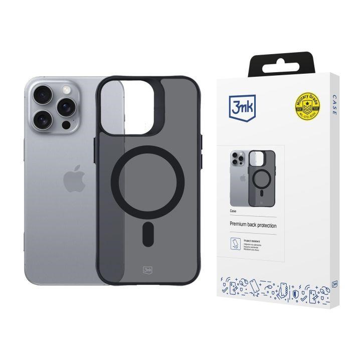 3mk ochranný kryt Smoke MagCase pro Apple iPhone 16 Pro Max