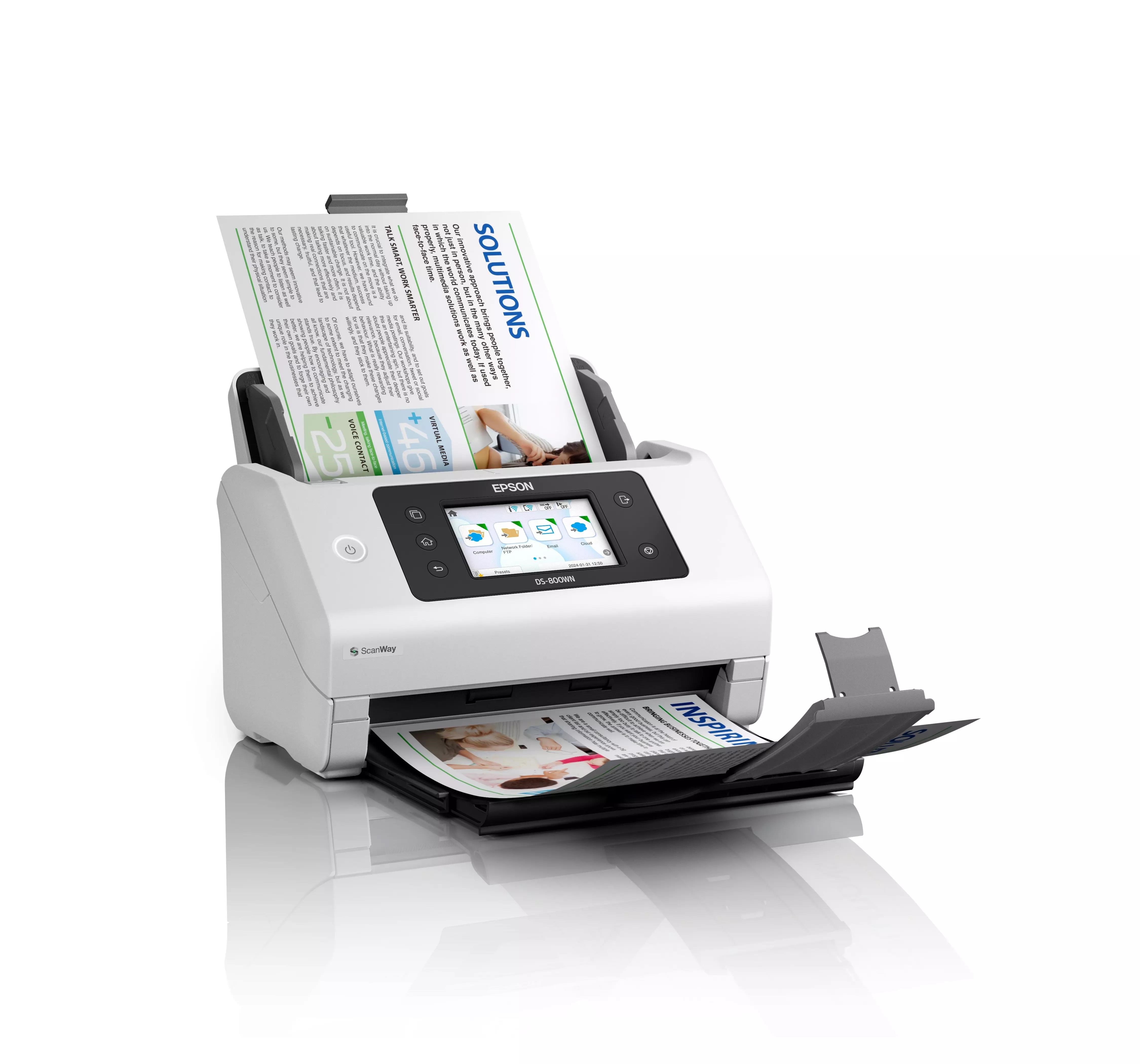 EPSON skener WorkForce DS-800WN Záruka 3 let po registraci