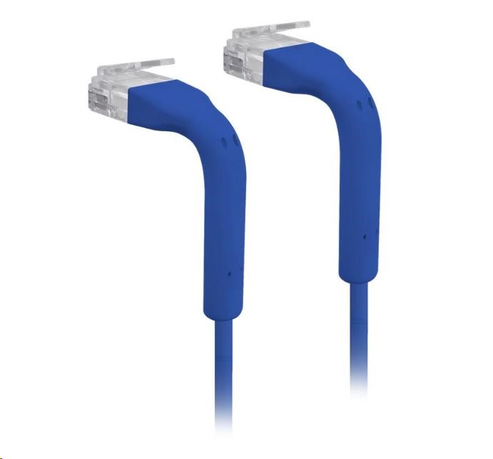 UBNT UC-PATCH-RJ45-BL, UniFi Ethernet Patch Cable, 0,22m, Cat6, Black