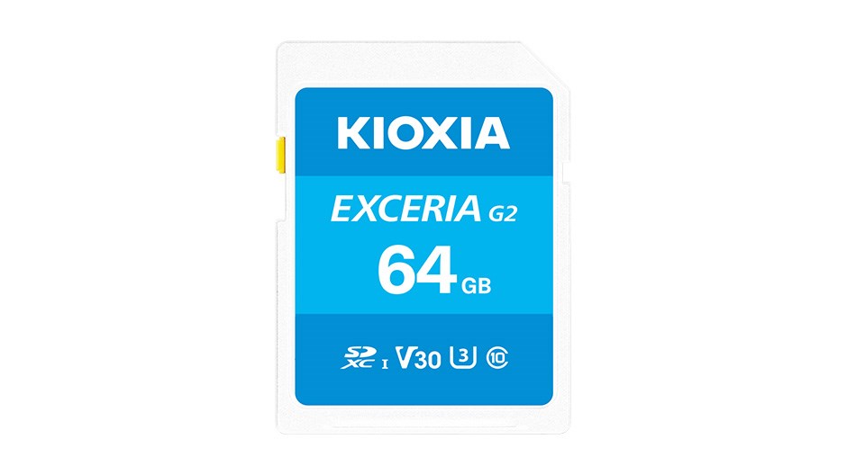 KIOXIA SDXC Karta Exceria 64GB N203, UHS-I, U3, V30, Class 10