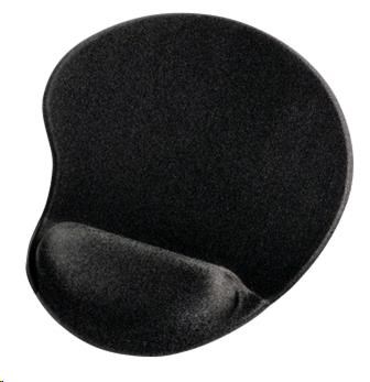 Hama ergonomická gelová podložka pod myš, černá