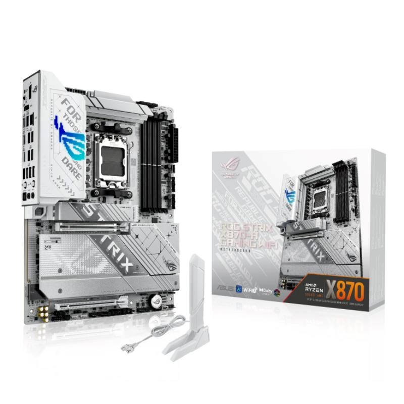 ASUS MB Sc AM5 ROG STRIX X870-A GAMING WIFI, AMD X870, 4xDDR5, 1xDP, 1xHDMI, 2xUSB4, WiFi