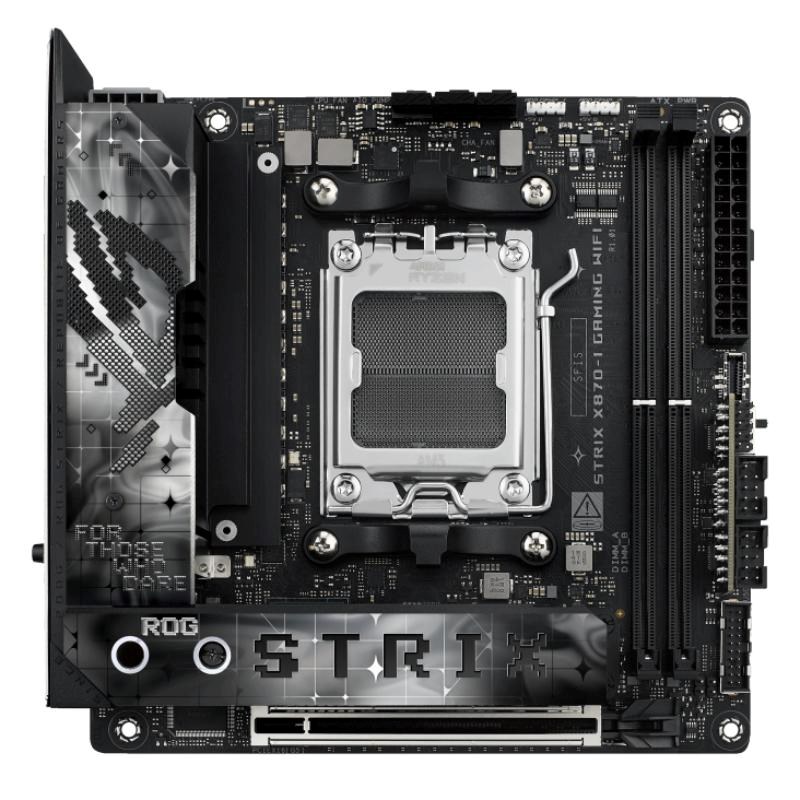 ASUS MB Sc AM5 ROG STRIX X870-I GAMING WIFI, AMD X870, 2xDDR5, 1xHDMI, 2xUSB4, WiFi, Mini-ITX