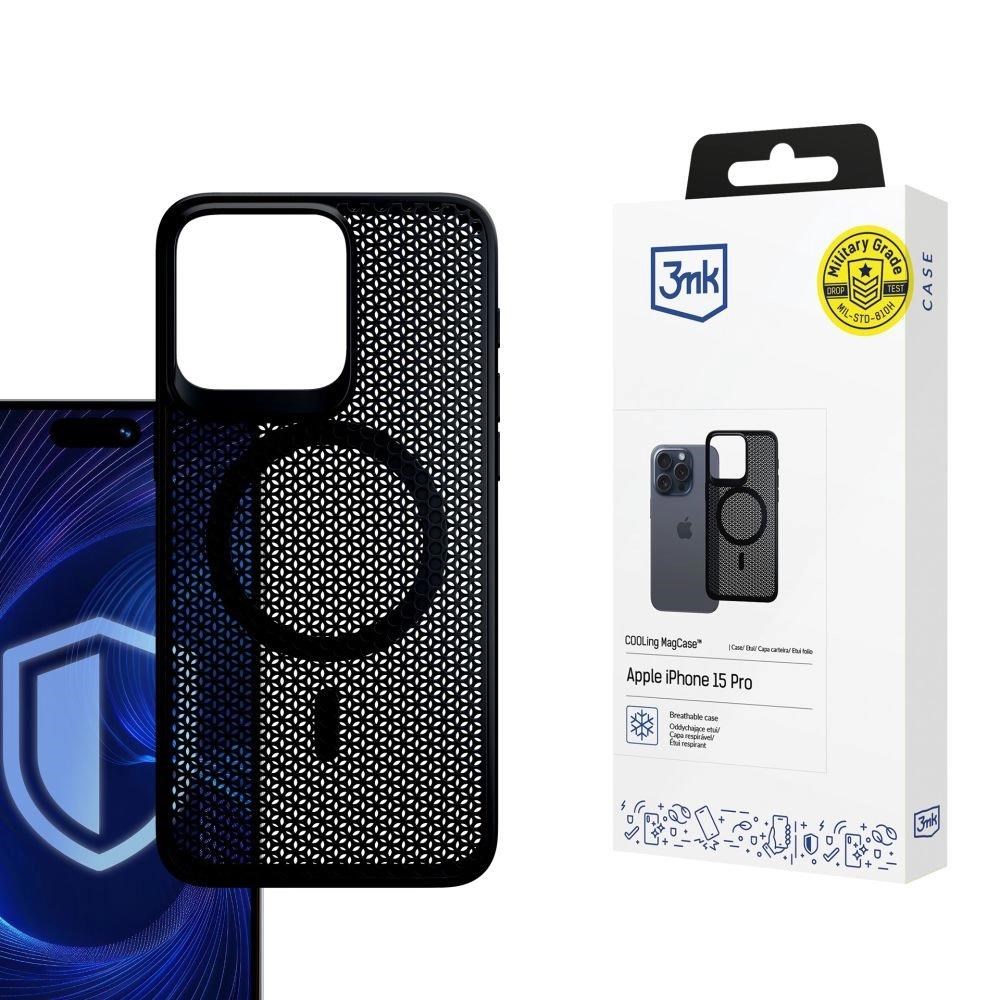 3mk ochranný kryt Cooling Magcase pro Apple iPhone 15 Pro