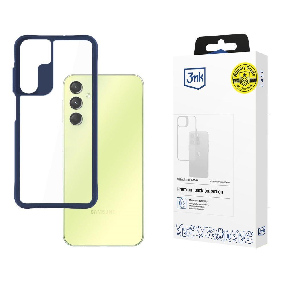 3mk ochranný kryt Satin Armor Case+ Blue pro Samsung Galaxy A25 5G