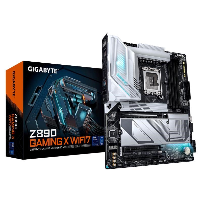 GIGABYTE MB Sc LGA1851 Z890 GAMING X WIFI7, Intel Z890, 4xDDR5, 1xDP, 1xHDMI, 1xUSB4, WiFi