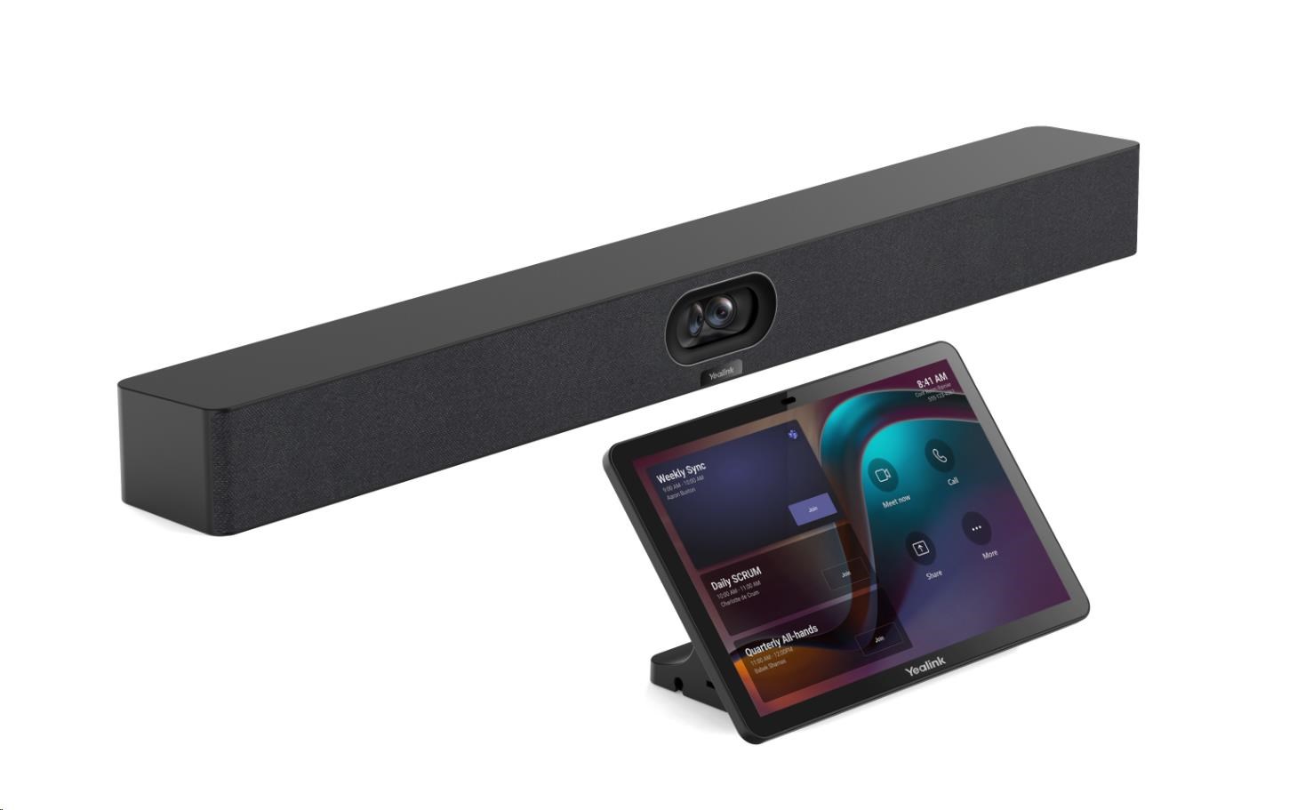 Yealink A40-031 All-in-one MeetingBar (skládá se ze 2 produktů) + dotykový panel CT25