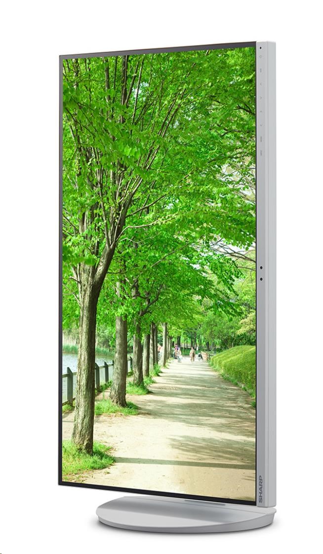 Sharp MultiSync® EA272UW, 27", 3840x2160, 400[cd/m2], IPS, 16:9, 1000:1, white