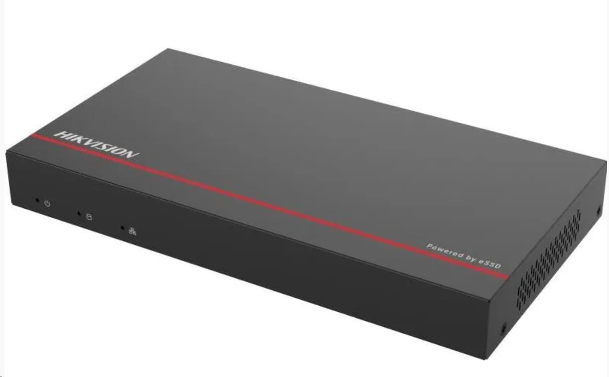 Hikvision DS-E08NI-Q1/8P(SSD 2T), 8 kanálový NVR pro IP kamery; 1x SSD 2TB; PoE