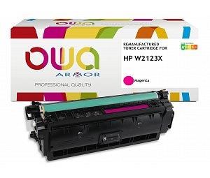 OWA Armor toner pro HP CLJ Enterprise M554dn magenta, 10.000 str., komp.s W2123X