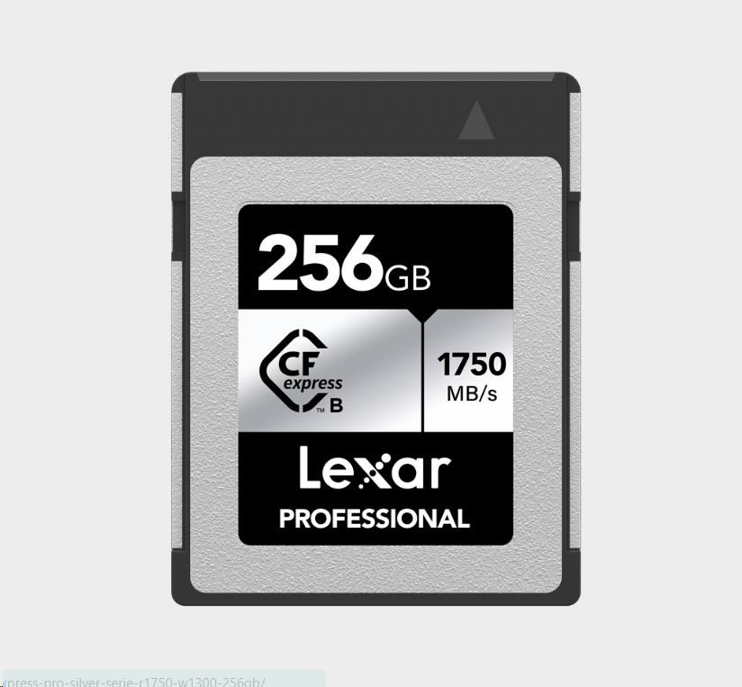 Lexar CFexpress Pro Silver Serie R1750/W1300 256GB