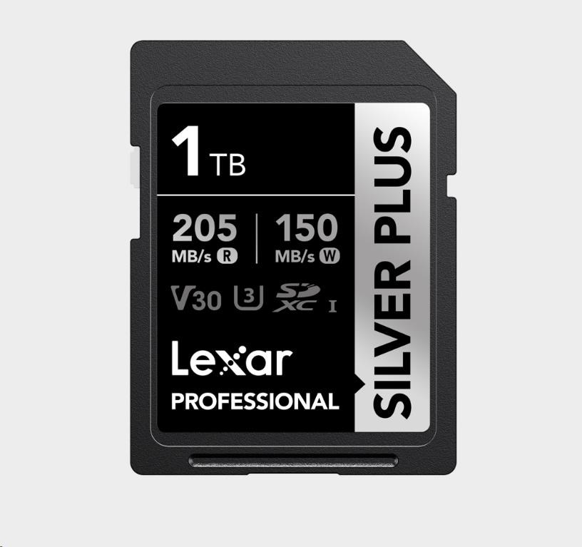 Lexar SDXC Professional SILVER Plus 1066x UHS-I/U3/A2/4K R205/W150 (V30) 1TB