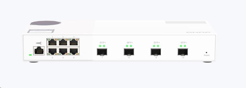 QNAP switch QSW-M2106-4S (6x2,5GbE,4xSFP+)