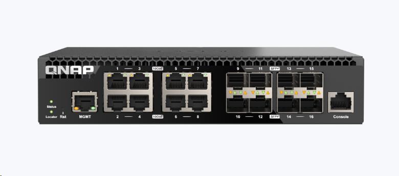QNAP switch QSW-M3216R-8S8T (8xSFP+,8x10GbE)