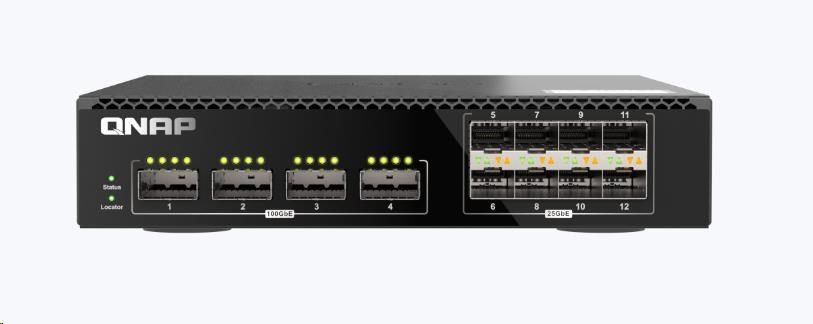 QNAP switch QSW-M7308R-4X (4x100GbESFP28,8x25GbESFP28)