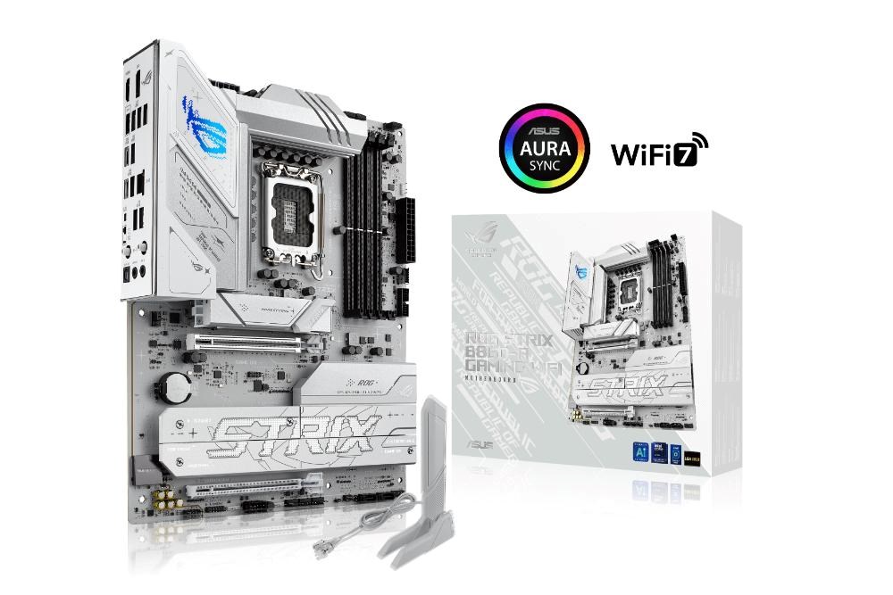 ASUS MB Sc LGA1851 ROG STRIX B860-A GAMING WIFI, Intel B860, 4xDDR5, 1xUSB4, 1xDP, 1xHDMI, WiFi, ATX