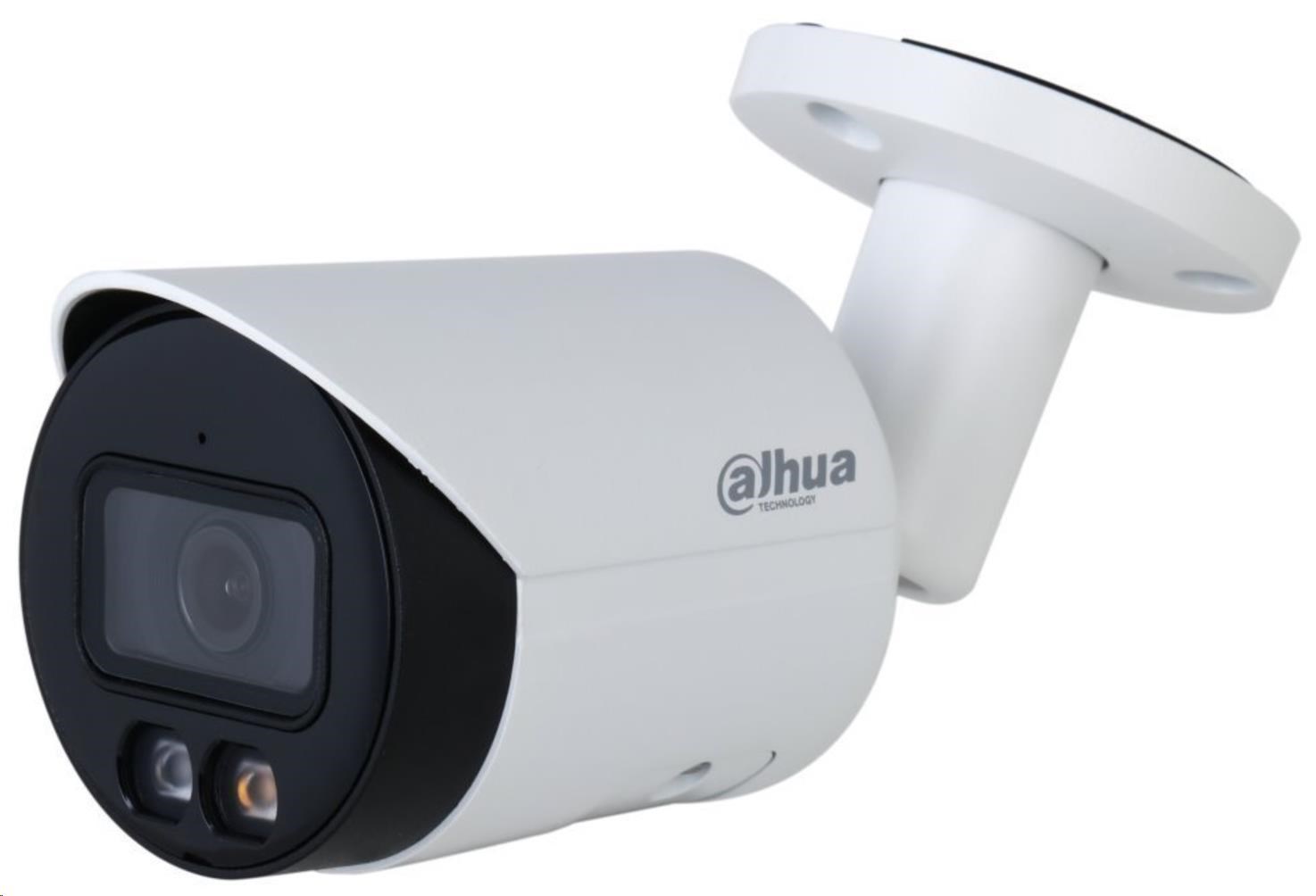 Dahua IPC-UFW3459S-S-IL-0280B,bullet, 4Mpx, 20fps, 1/2,9" CMOS, H.265+, f=2,8mm (95°), WDR, IR + whiteLED 30m