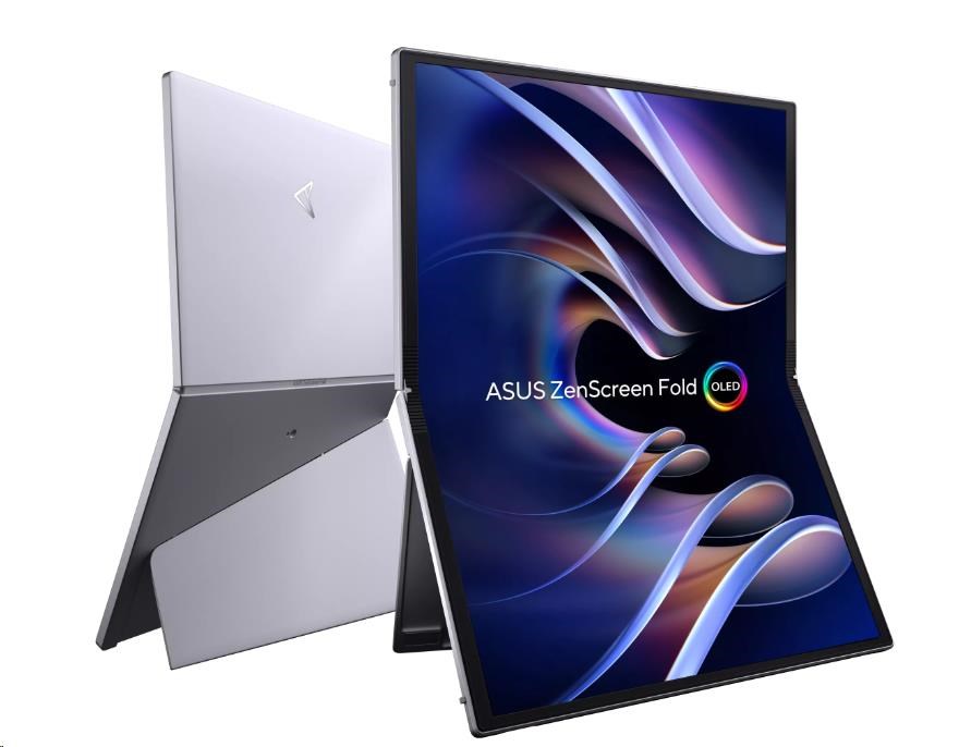 ASUS LCD 17,3" MQ17QH ZenScreen Fold OLED, DisplayHDR™ 500 True Black, 100% DCI-P3, Dual USB Type-C®, mini-HDMI®, Headph