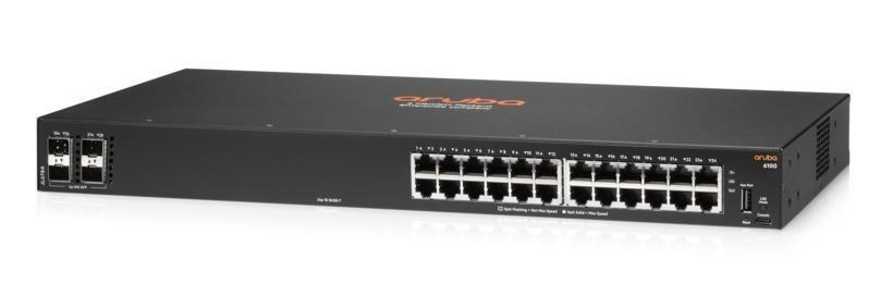 HPE Aruba Networking CX6100 24G 4SFP+ Switch