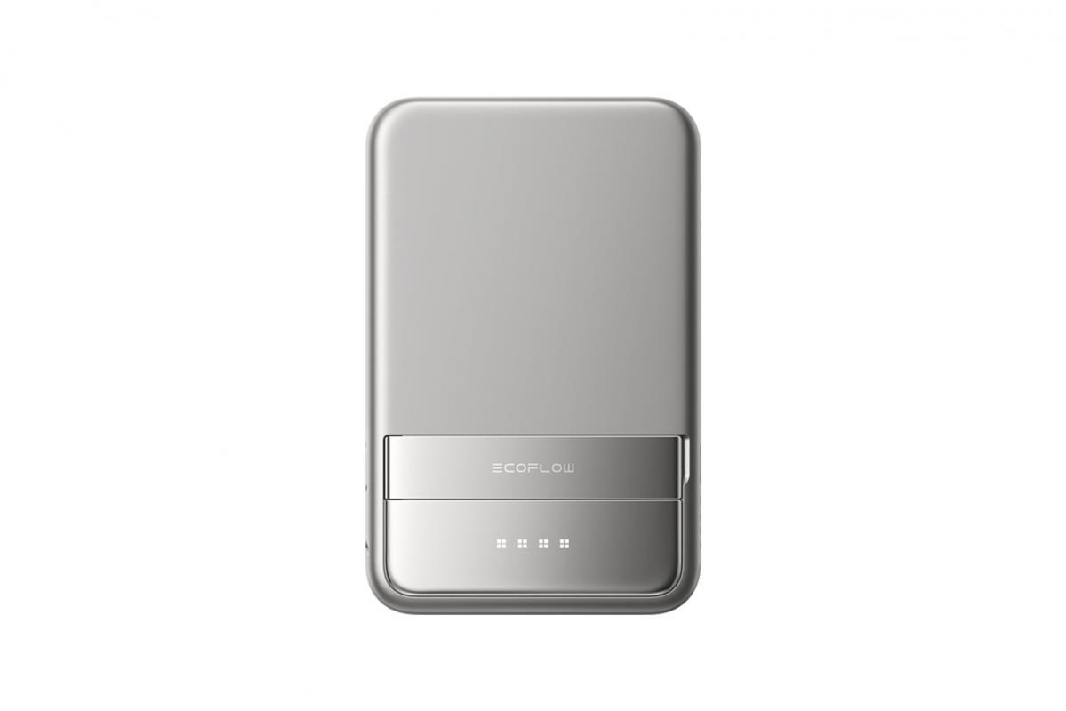 EcoFlow RAPID Magnetic Power Bank (5000mAh) - Stříbrná