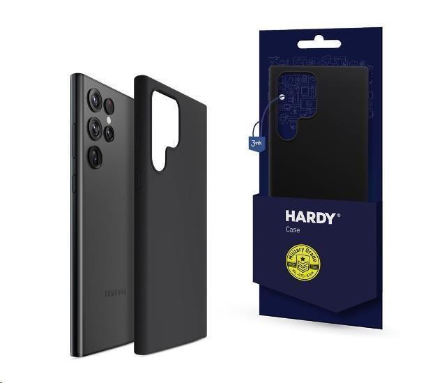 3mk ochranný kryt HARDY Android Silicone MagCase Black pro Samsung Galaxy S25