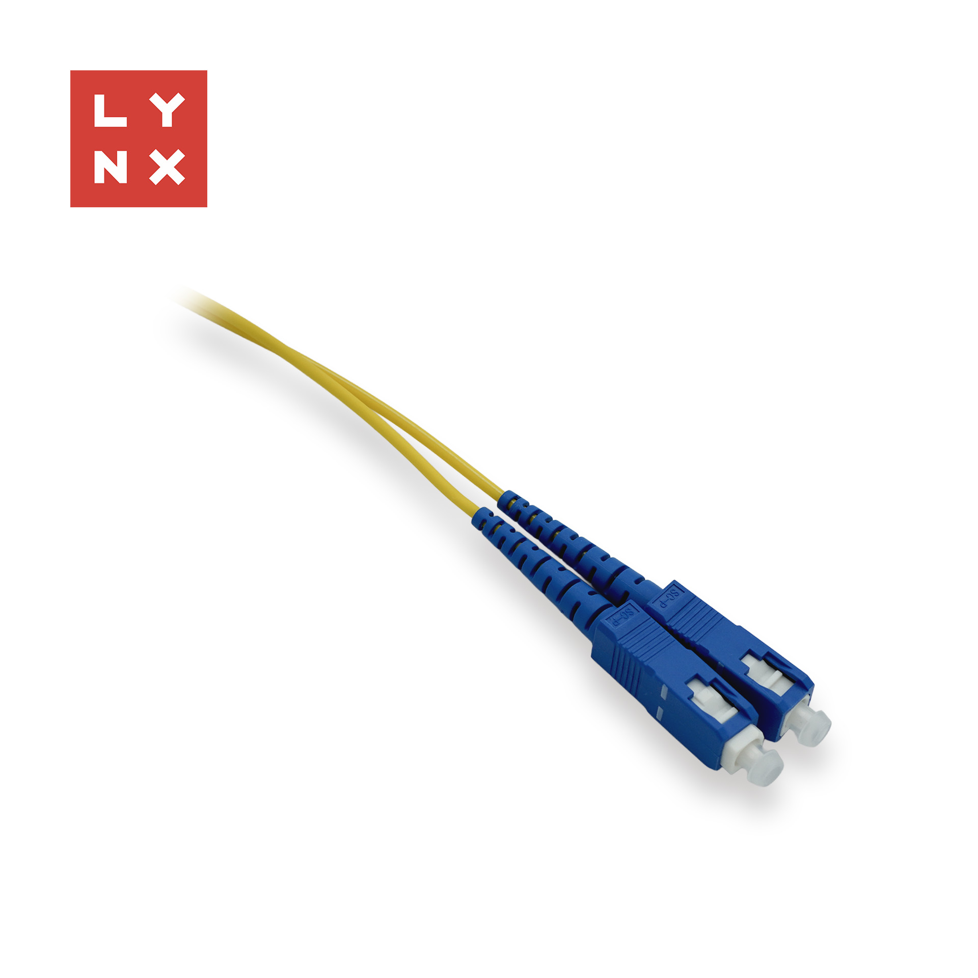 LYNX duplexní patch kabel SM, OS2, SC/SC, 9/125µm, 2m