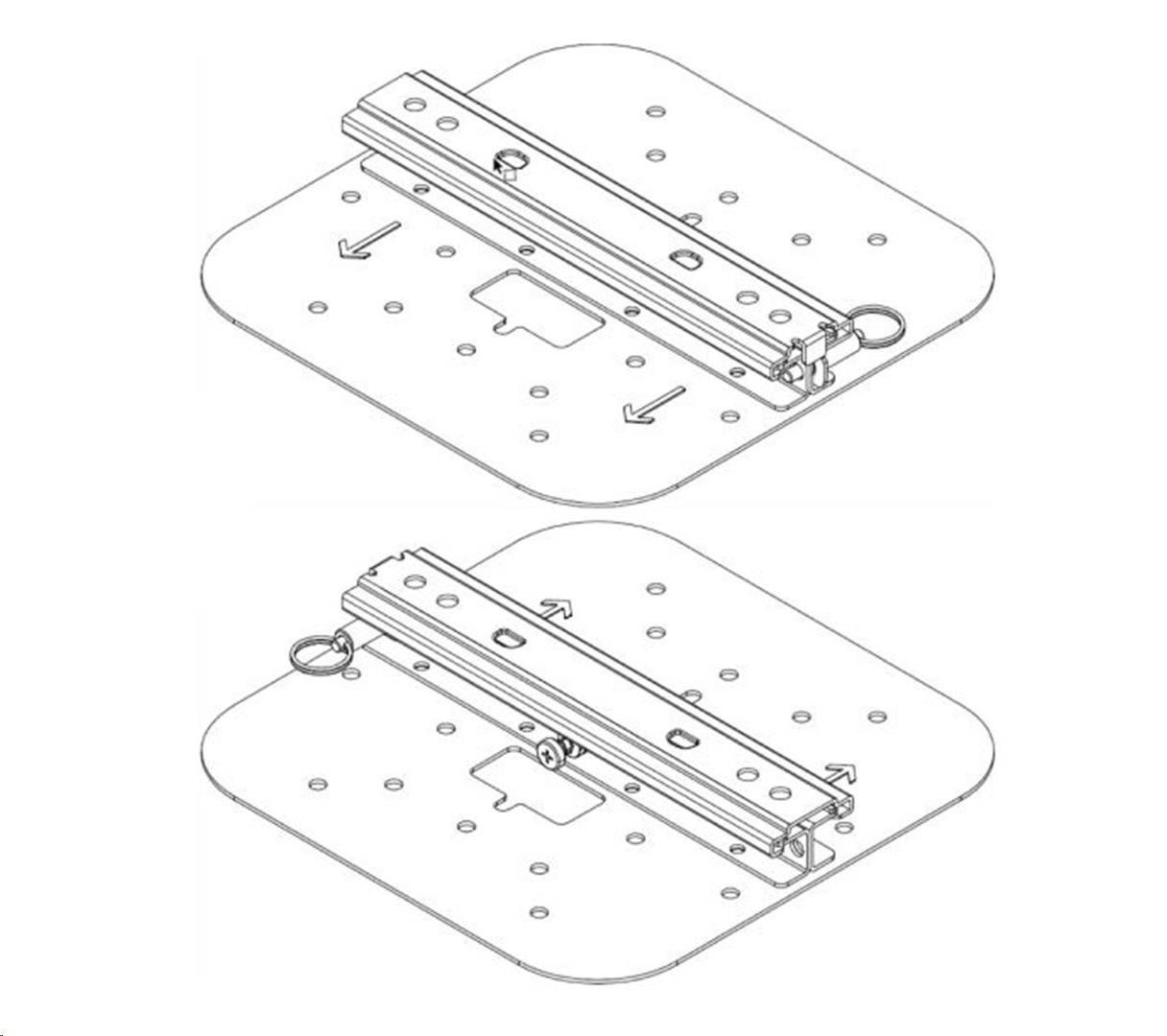 HPE Aruba Networking AP-MNT-U Campus Access Point Type U Universal Mount Bracket Kit