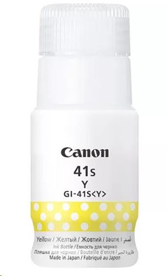 Canon Cartridge GI-41S Y žlutá pro PIXMA G3420/G3430/G3460/G3470/G3480/G4470 (4 400 str.)