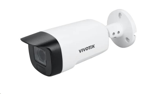 Vivotek IB9399-EHV, IP kamera 8MPx bullet, Smart IR 40 m, 4,2mm (110,74°), člověk/vozidlo, AI VCA analýzy