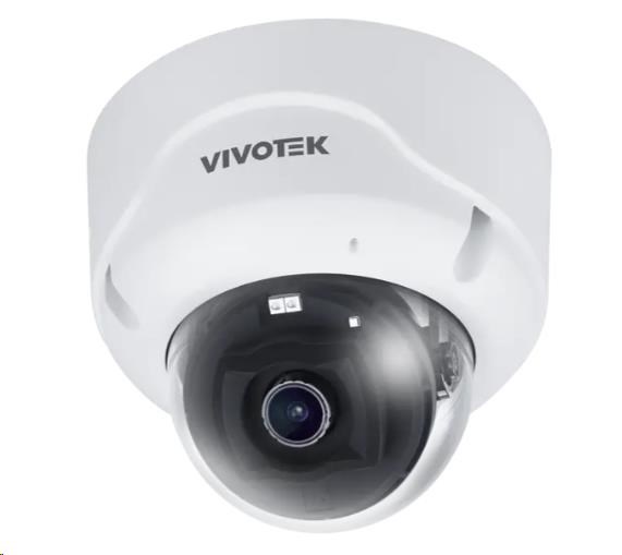 Vivotek FD9399-EHV, IP kamera 8MPx dome, 4,2mm (110,74°), Smart IR 40 m, člověk/vozidlo, AI VCA analýzy