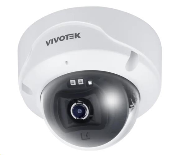 Vivotek FD9199-H, IP kamera 8MPx dome, 4,2mm (110,74°), Smart IR 30 m, HDMi, člověk/vozidlo, AI VCA analýzy