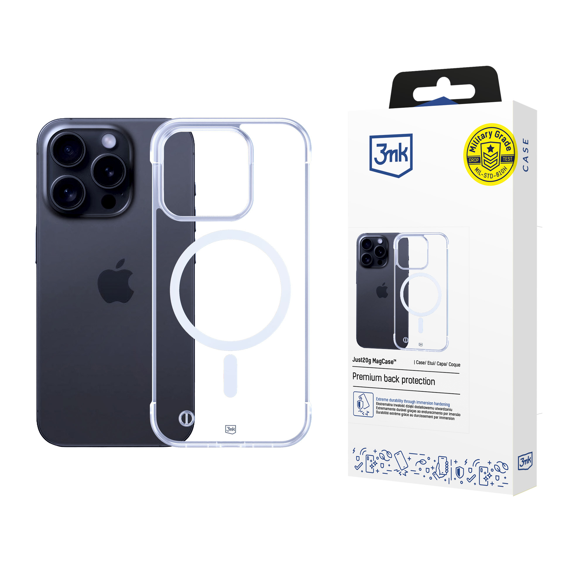 3mk ochranný kryt Just20g MagCase pro Samsung Galaxy S24 Ultra