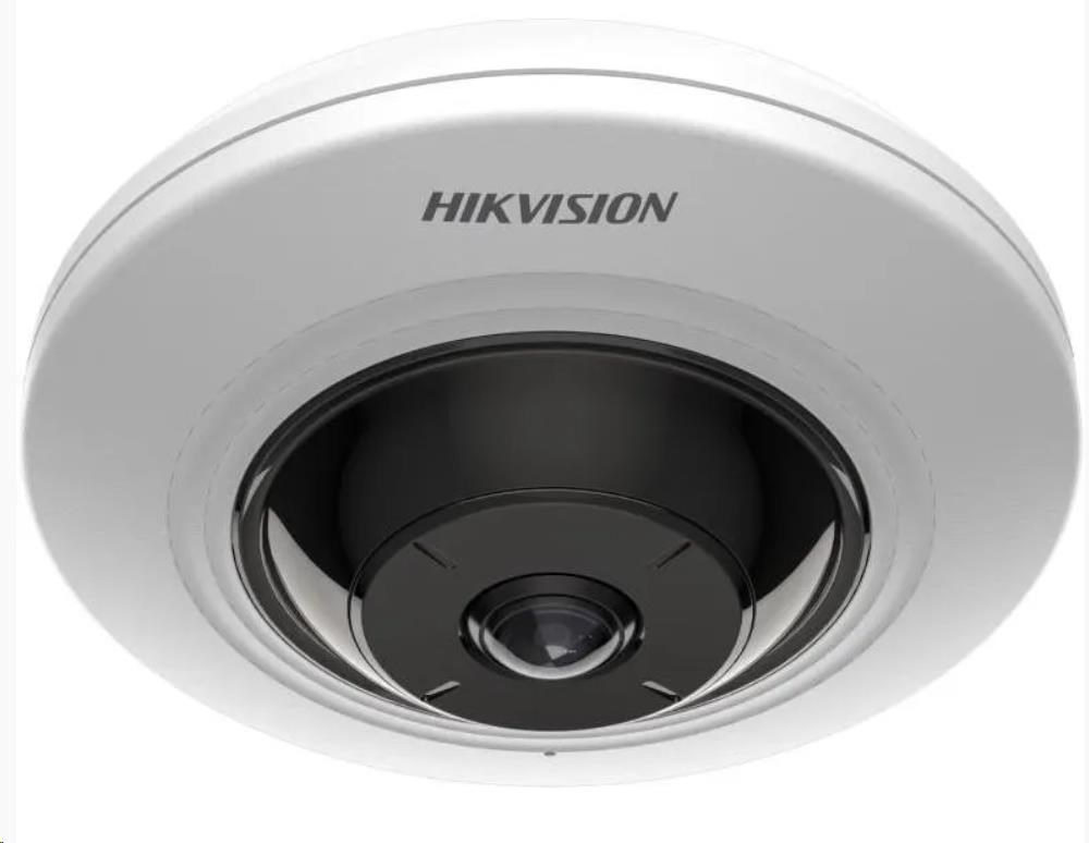 Hikvision DS-2CD2955G0-ISU(1.05mm), 5MPix IP Fisheye kamera; IR 8m, Audio, Alarm