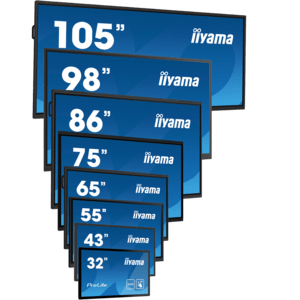 iiyama ProLite IDS, infrared, 5K, USB-C, Ethernet, kit (USB), black