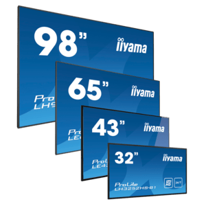 iiyama ProLite LH5575UHS-B1AG, 139cm (55''), 4K, USB, RS232, Ethernet, Wi-Fi, Android, kit (RS232), black