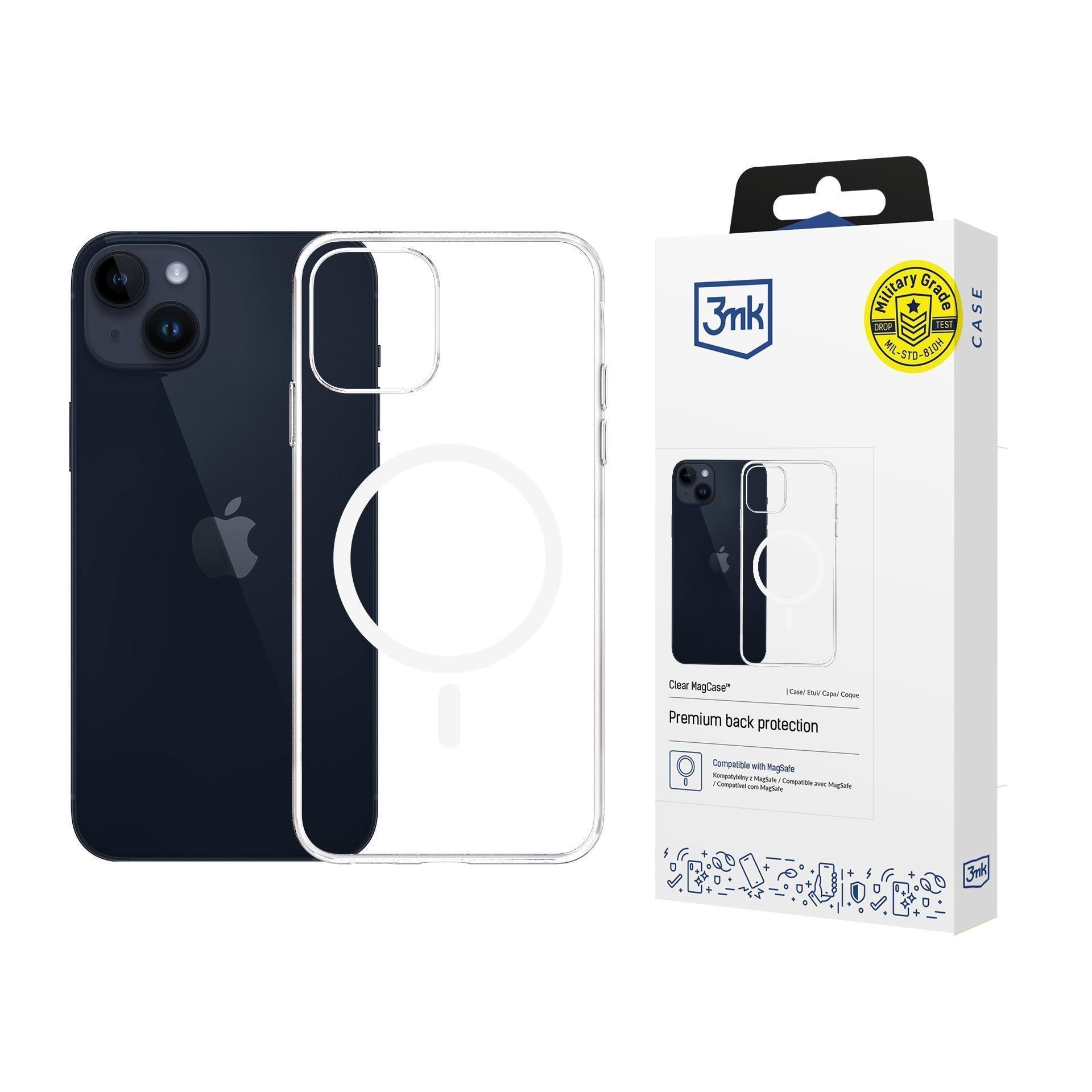 3mk ochranný kryt Clear MagCase pro Apple iPhone 16E